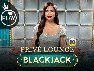 Privé Lounge Blackjack 10 Game Image
